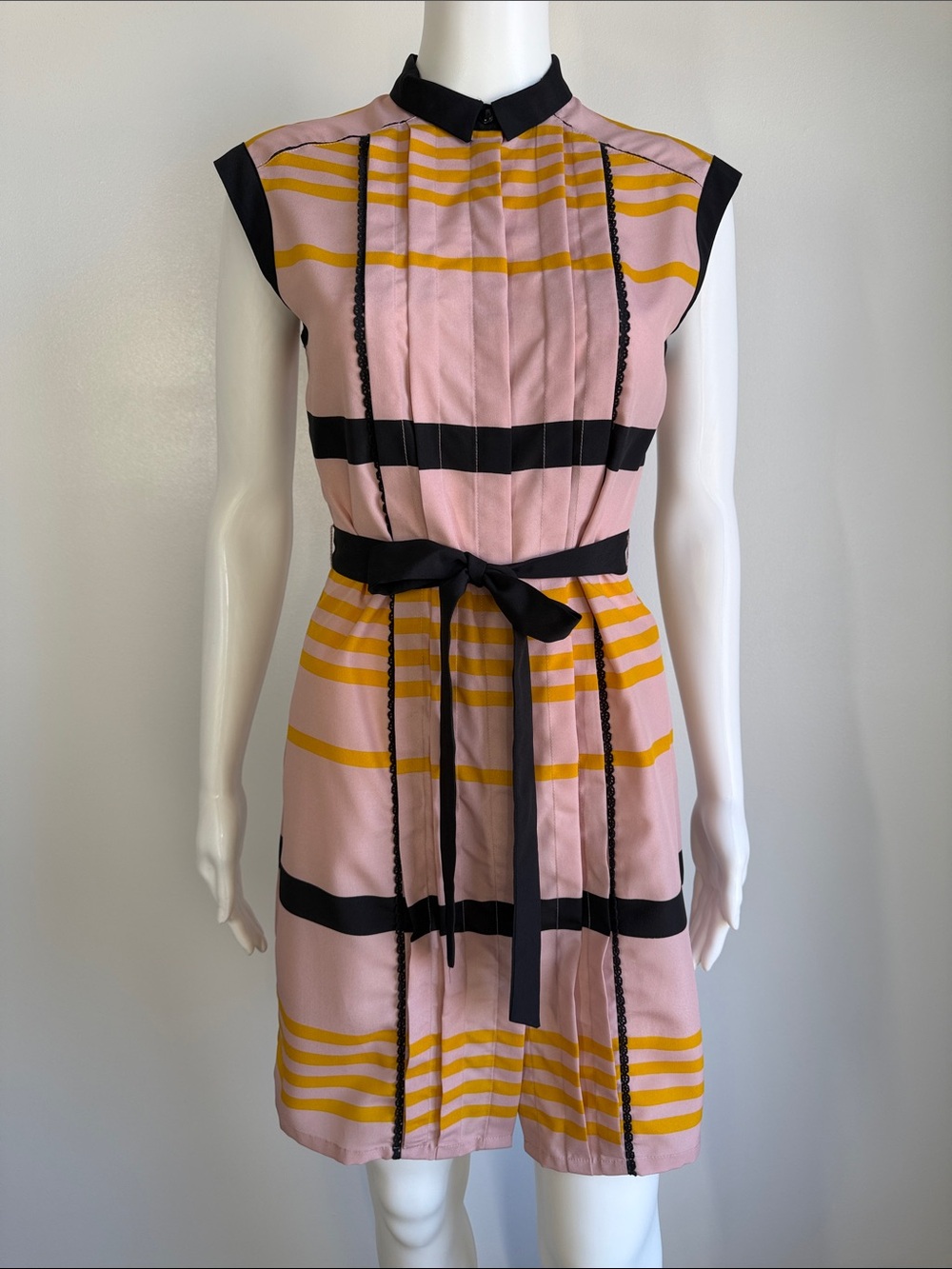 NWT Jason Wu for Target 20th Anniversary Pleated Stripe Dress XS